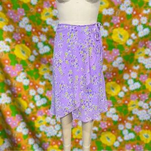 One heart people wrap skirt